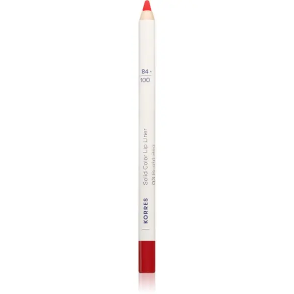 Korres Solid Color Lip Liner creion contur buze culoare 03 Bright Red 1.2 g