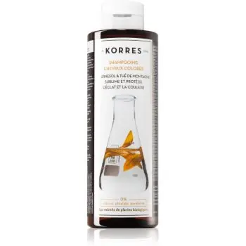 Korres Sunflower and Mountain Tea șampon pentru păr vopsit