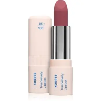 Korres True Velvety Lipstick ruj cremos cu finisaj satinat