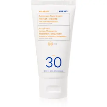 Korres Yoghurt crema de soare pentru fata SPF 30