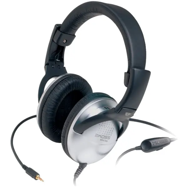 Koss Casti Koss UR29, Over-Ear, Cu fir, Negru/Argintiu, 100 ohmi