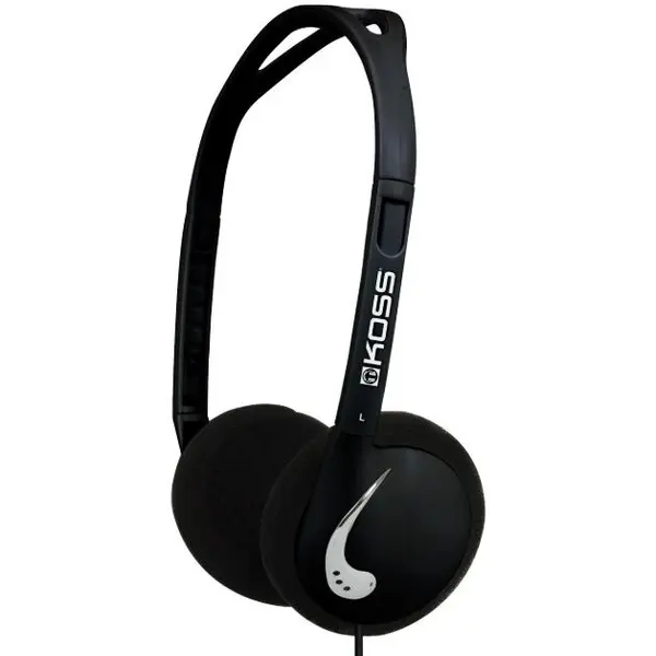 Koss Koss KPH25 Headphones, On-Ear, Wired, Black