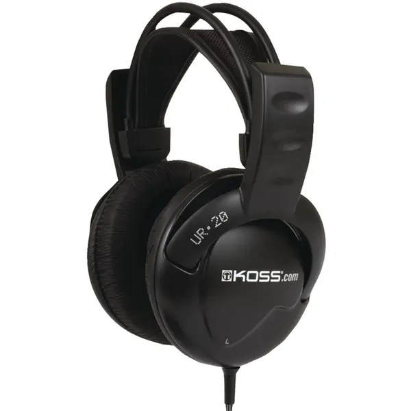 Koss Koss UR20 Headphones, Over-Ear, Wired, Black