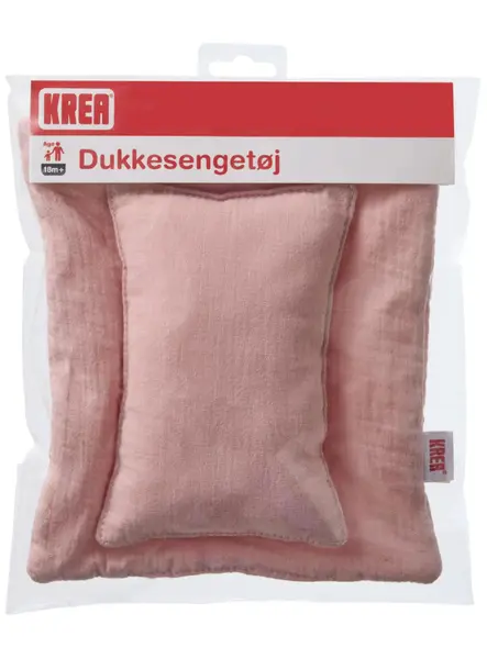 Krea Doll Bed Linen, Rose Col. (36-2035)