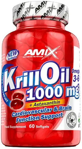 Krill Oil, 1000 mg, 60 capsule, Amix