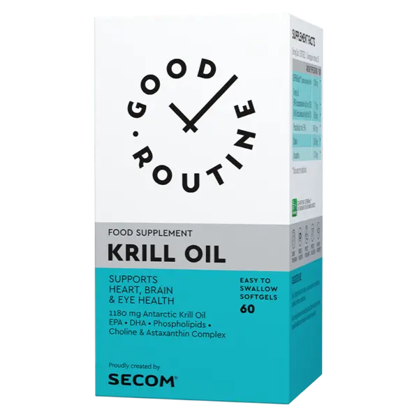 Krill Oil Good Routine, 60 capsule, Secom