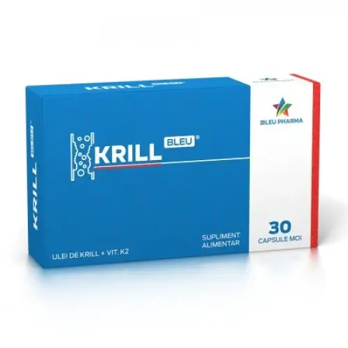 KrillBleu, 30 capsule moi Zephyr Labs