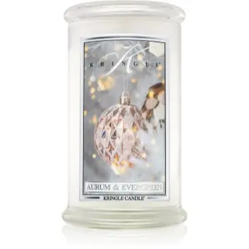 Kringle Candle Aurum & Evergreen lumânare parfumată