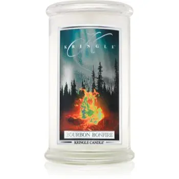 Kringle Candle Bourbon Bonfire lumânare parfumată
