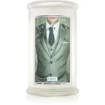 Kringle Candle Grey lumânare parfumată