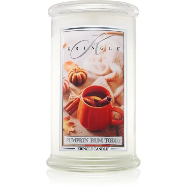 Kringle Candle Pumpkin Rum Toddy lumânare parfumată 624 g