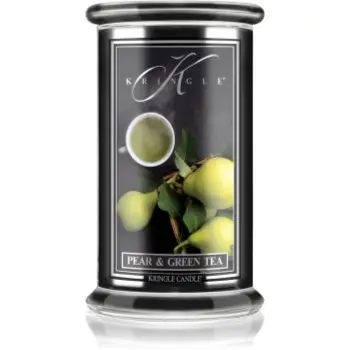 Kringle Candle Reserve Pear & Green Tea lumânare parfumată