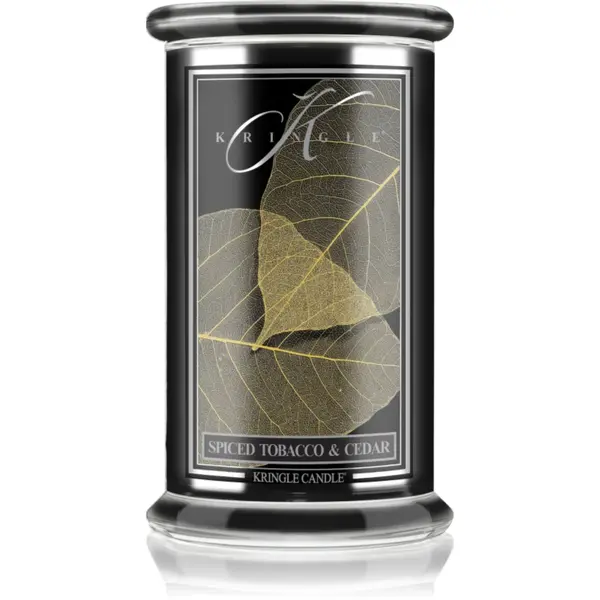Kringle Candle Spiced Tobacco & Cedar lumânare parfumată 623 g