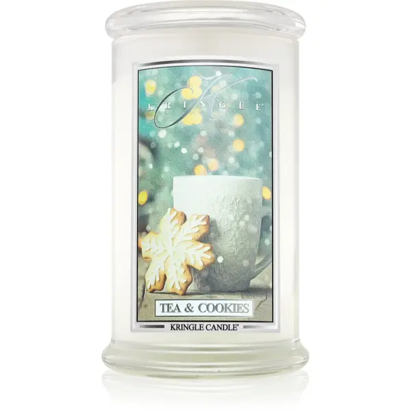 Kringle Candle Tea & Cookies lumânare parfumată 624 g