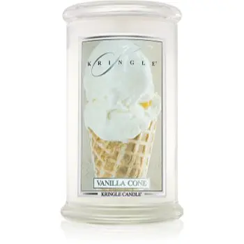 Kringle Candle Vanilla Cone lumânare parfumată
