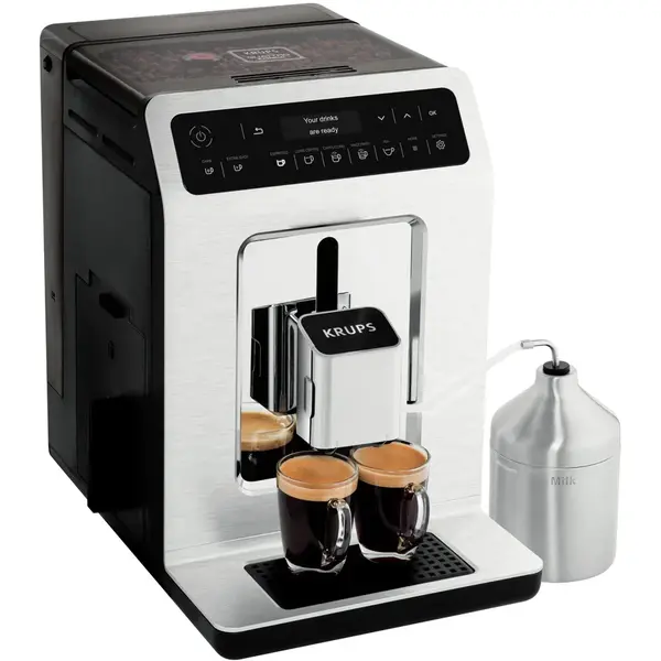KRUPS Espressor automat Krups EA891C10 Evidence, 1450W, 15 bari, 2.3L, argintiu