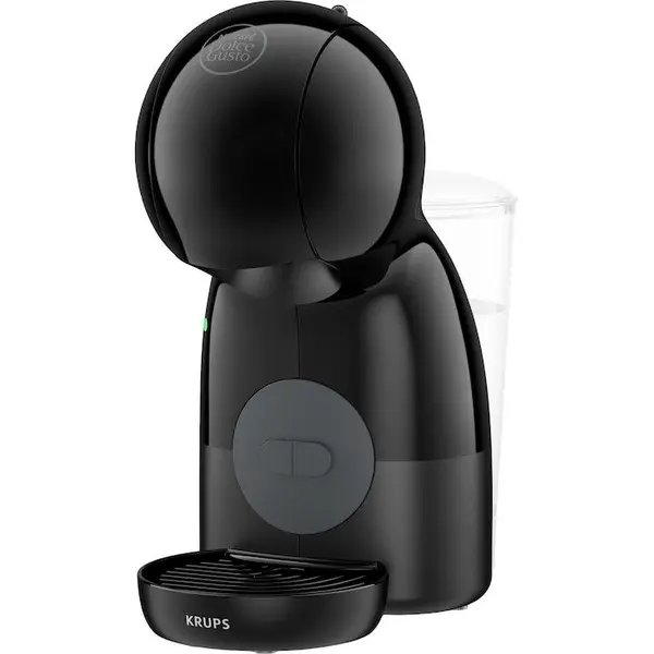KRUPS Espressor cu capsule Krups NESCAFÉ® Dolce Gusto Piccolo XS KP1A3B31, 1600W, 15 bari, functie eco, capacitate rezervor 0.8L, Negru-Gri