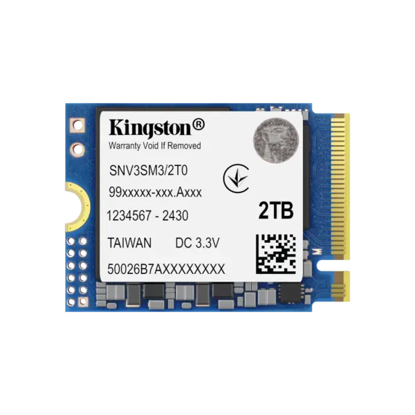 KS SSD 2000G NV3 M2 2230 PCIe 4.0 NVMe KS SSD 2000G NV3 M2 2230 PCIe 4.0 NVMe