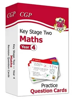 KS2 Maths Year 4 Practice Question Cards, Hardback/CGP Books