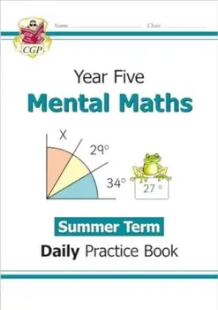 KS2 Mental Maths Year 5 Daily Practice Book: Summer Term, Paperback/CGP Books
