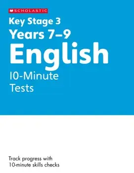 KS3 English 10-Minute Tests Years 7-9, Paperback/Cindy Torn