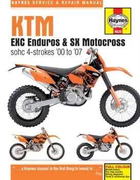 Ktm Exc Enduro & SX Motocross, '00-'07, Paperback/***