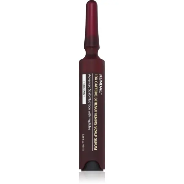 KUNDAL Caffeine 10X Herb Mint ser fortifiant pentru scalp 10 ml