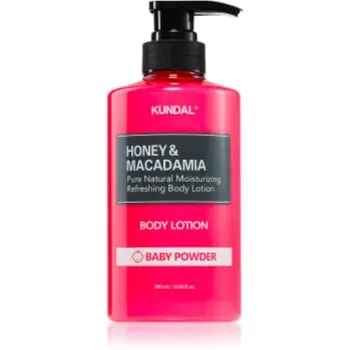 KUNDAL Honey & Macadamia Baby Powder lotiune de corp hranitoare cu efect de hidratare