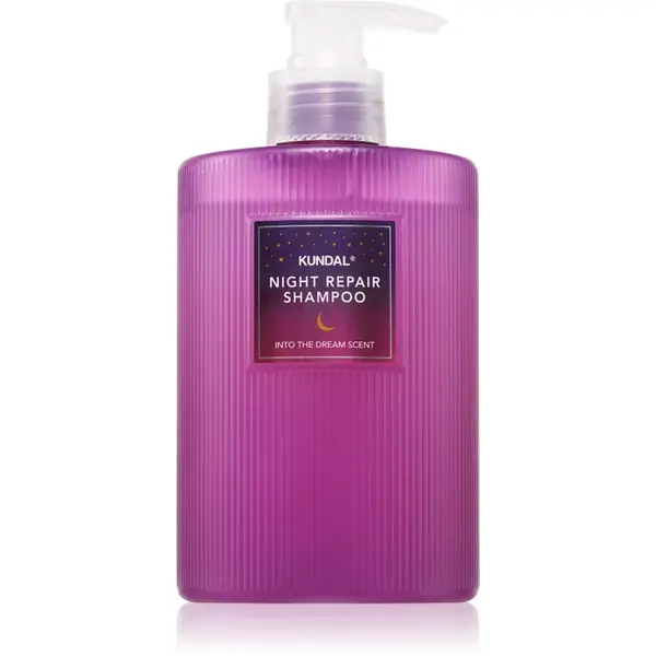 KUNDAL Night Repair Shampoo sampon si balsam 2 in 1 nutritie si hidratare cu parfum Into The Dream 470 ml
