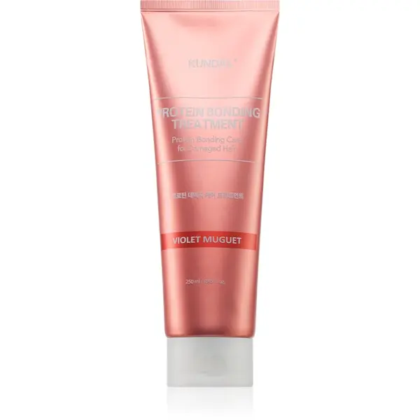 KUNDAL Protein Bonding Care Treatment ingrijire completa pentru păr uscat și deteriorat cu parfum Violet Muguet 250 ml