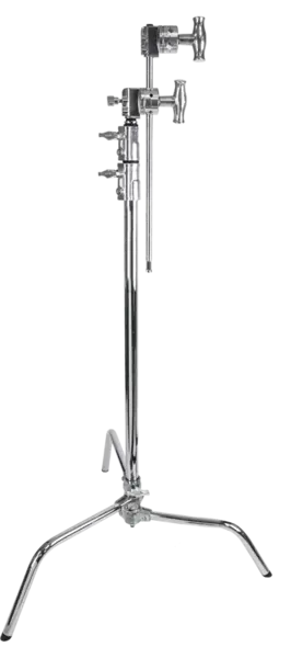 Kupo CS-20MK 20" C Stand w/ Sliding Leg Kits (Silver), Stativ lumini