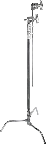 Kupo CT-40MK 40" Master C-Stand with Turtle Base - Silver Kit, Stativ boom
