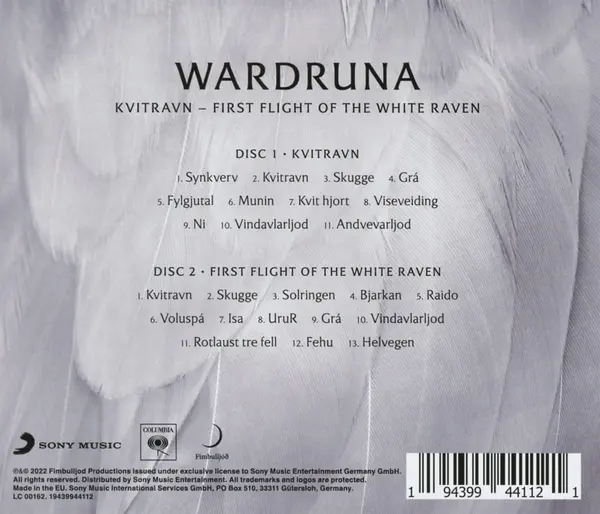 Kvitravn: First Flight Of The White Raven | Wardruna