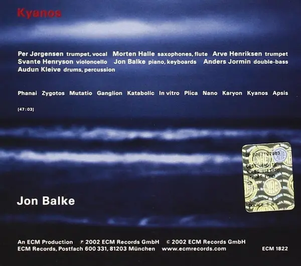 Kyanos | Jon Balke, Magnetic North Orchestra