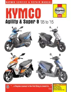 Kymco Agility & Super 8 Scooters (05 - 15), Paperback/Phil Mather