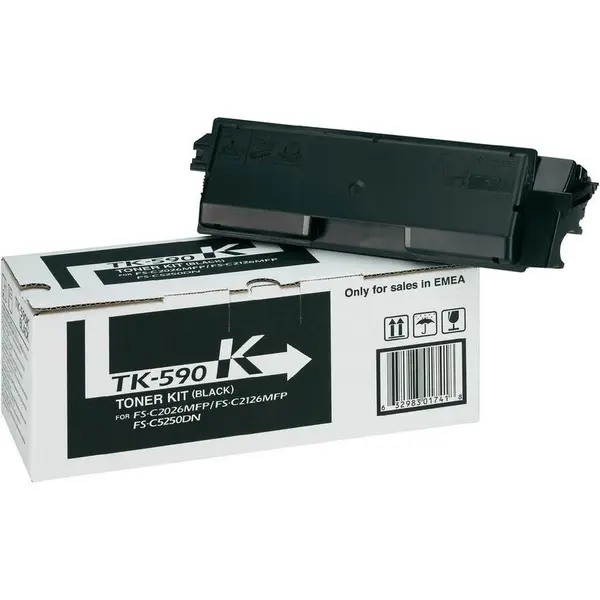 Kyocera CARTUS TONER BLACK TK-590K 7K ORIGINAL KYOCERA FS-C2016MFP