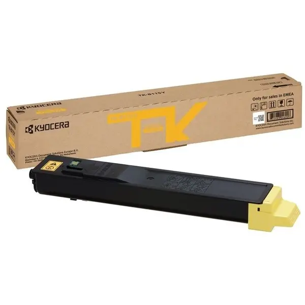 Kyocera CARTUS TONER YELLOW TK-8115Y 6K ORIGINAL KYOCERA M8124CIDN