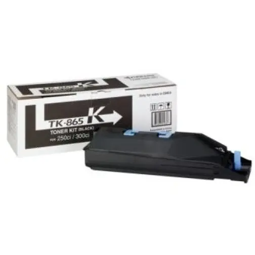 Kyocera Toner Kyocera TK-865-K | 20000 pages | Black | TASKalfa 250ci 300ci
