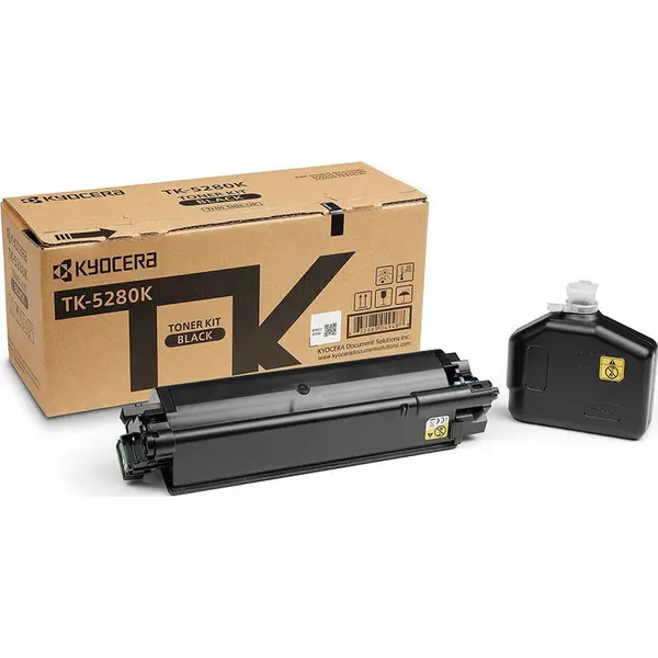 Kyocera Toner original Kyocera TK-5280K, Negru, 13.000 pagini, compatibil ECOSYS M6235cidn, M6635cidn, P6235cdn