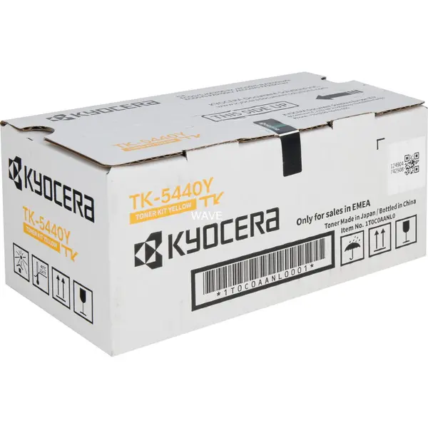 Kyocera Toner original Kyocera TK-5440Y, Galben, 2400 pagini, compatibil cu seriile ECOSYS MA si PA