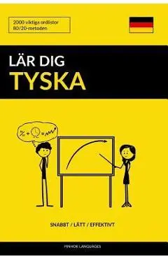 L�r dig Tyska - Snabbt / L�tt / Effektivt: 2000 viktiga ordlistor - Pinhok Languages