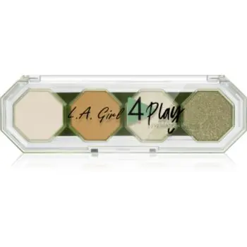 L.A. Girl Cosmetics 4 Play paletă cu farduri de ochi