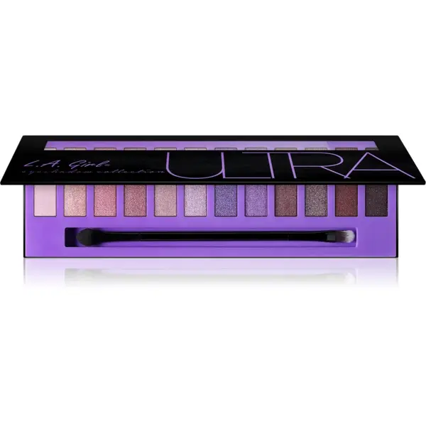 L.A. Girl Cosmetics Beauty Brick Collection paleta farduri de ochi culoare Ultra 12 g