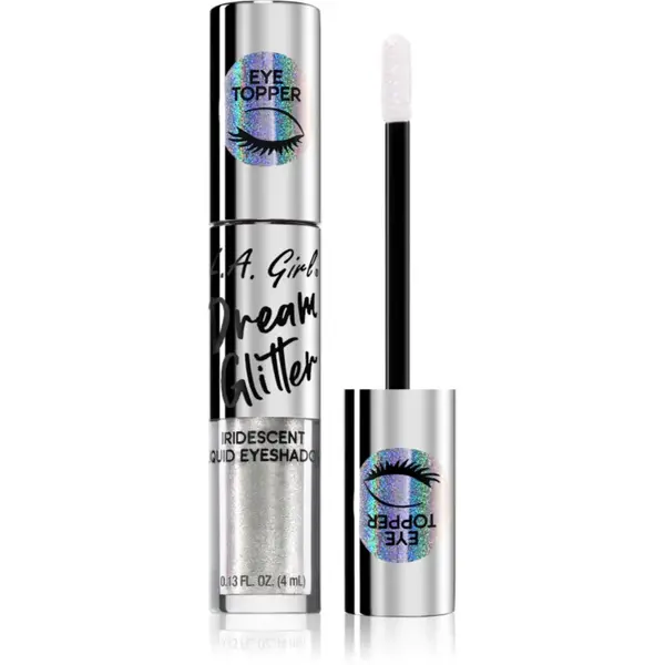 L.A. Girl Cosmetics Dream Glitter farduri de ochi lichide cu sclipici culoare Iridescent Dream 4 ml