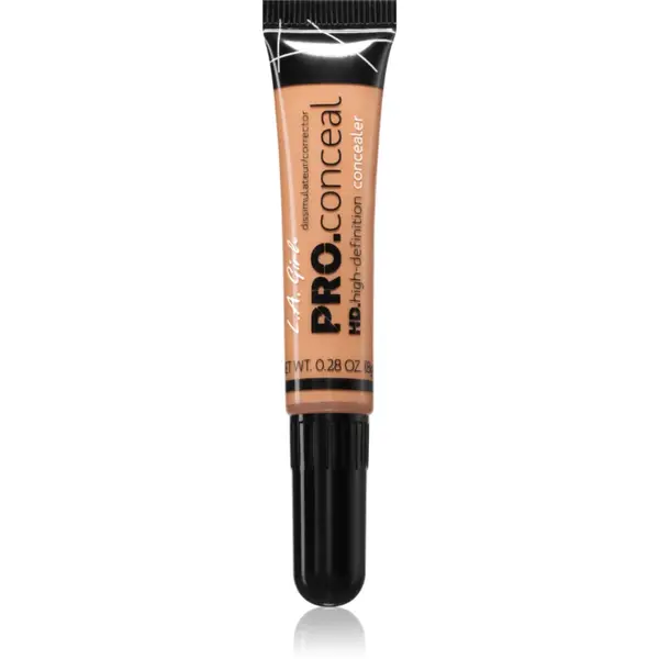 L.A. Girl Cosmetics HD Pro. Conceal corector lichid culoare Creamy Beige 8 g
