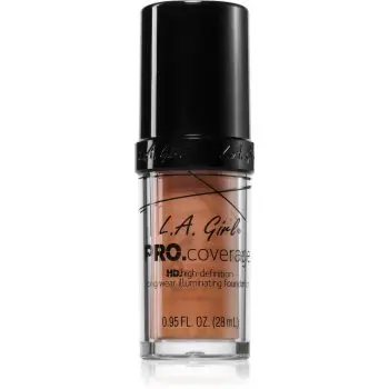 L.A. Girl Cosmetics PRO. Coverage fond de ten lichid iluminator