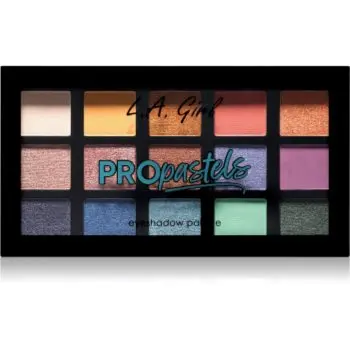 L.A. Girl Cosmetics PRO Pastels paletă cu farduri de ochi