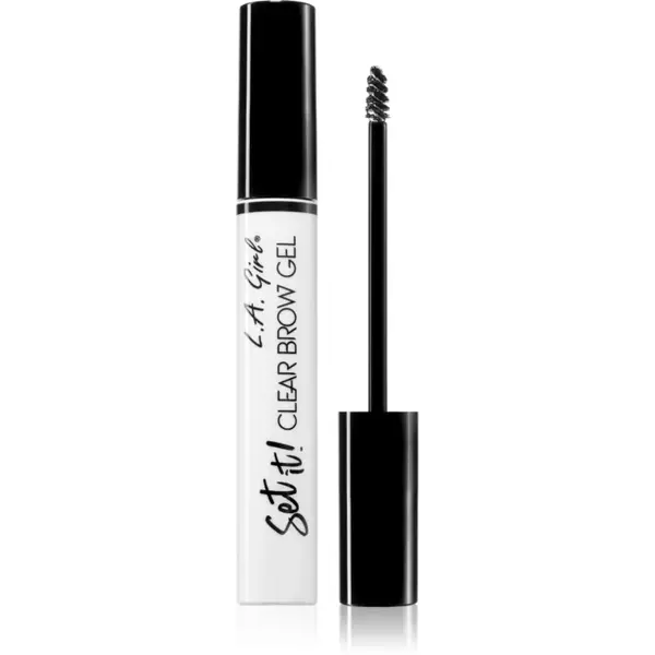 L.A. Girl Cosmetics Set It Gel de fixare transparent pentru sprâncene 2.5 ml