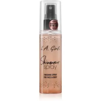 L.A. Girl Cosmetics Shimmer Spray fixator make-up pentru fata si corp