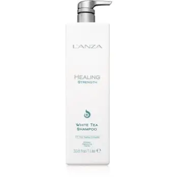 L'anza Healing Strength White Tea Shampoo Sampon pentru par fin, moale cu ceai alb